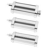 Aditamentos KitchenAid 3: Rodillo para Pasta y Cortador de Fettuccine y Spaguetti